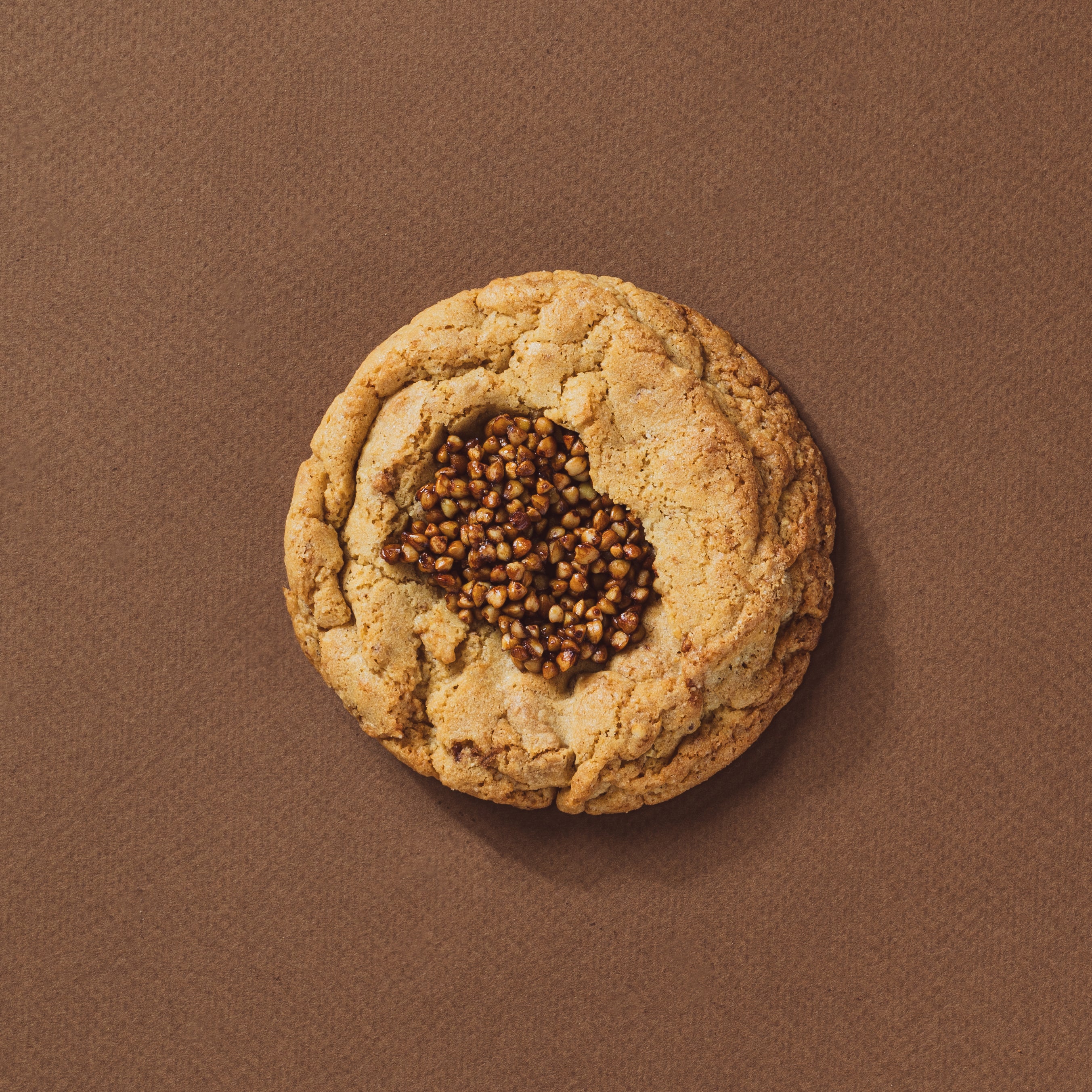 Buckwheat, Honey & Caramelised White Chocolate Cookie